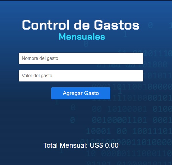 control de gastos